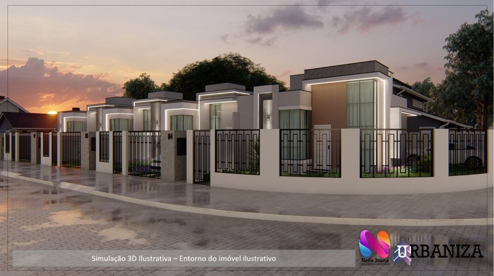 Casa Geminada - Venda - Loteamento Colina Verde - Canelinha - SC
