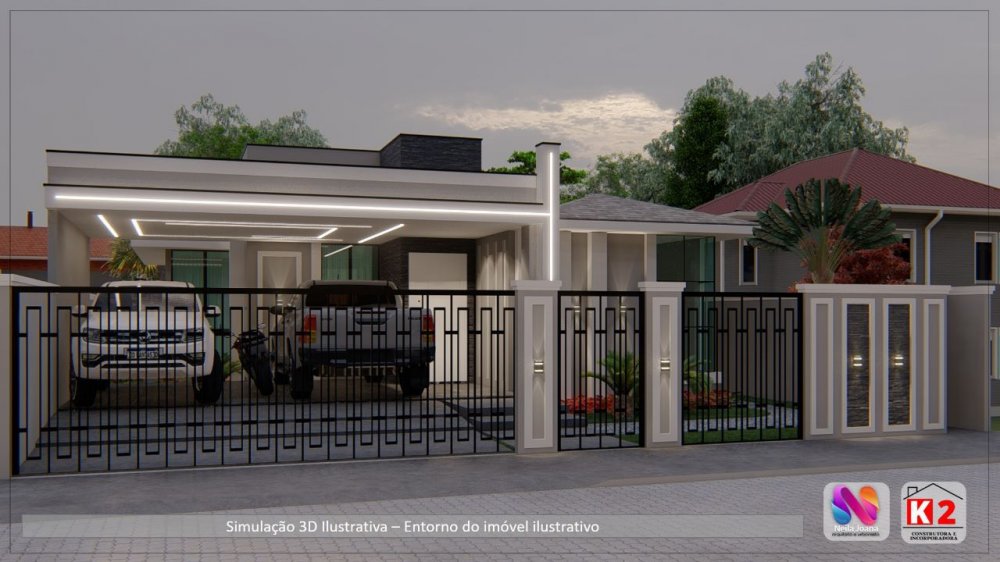 Casa Alto Padro - Venda - Mata Atlntica - Tijucas - SC