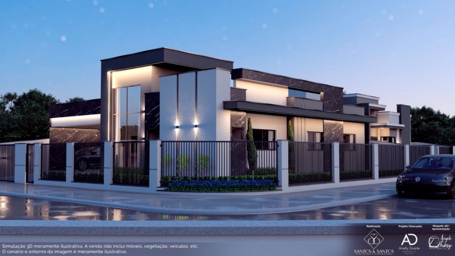 Casa Alto Padr�o - Venda - Bosque da Mata - Tijucas - SC