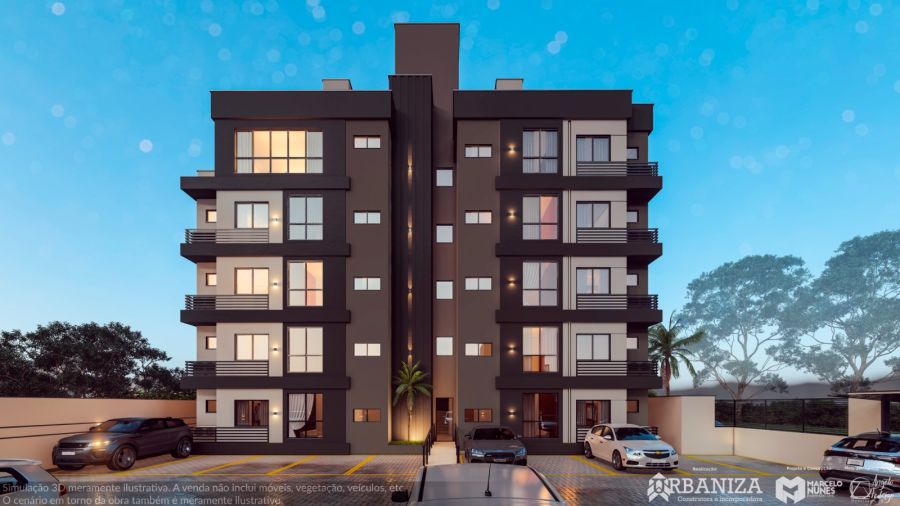Apartamento - Venda - Loteamento Galpagos - Tijucas - SC